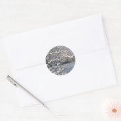 WinterStorm Ronde Sticker (Envelop)