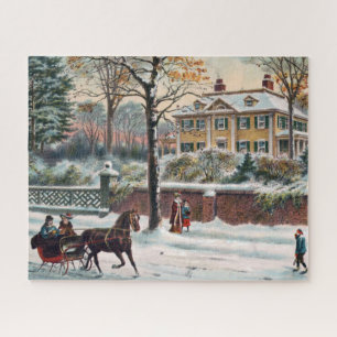 Winterstraat Legpuzzel