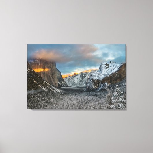 Winterteken Canvas Afdruk (Voorkant)