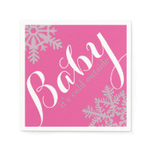 Winterthema servetten