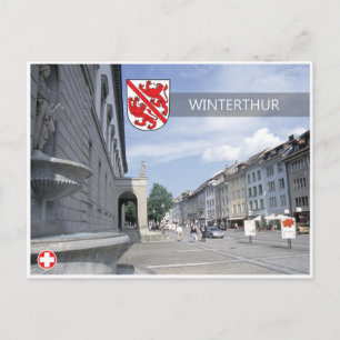 Winterthur - Zwitserland Briefkaart. Briefkaart