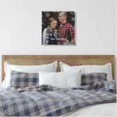 Wintertijd Aangepaste Foto Ingepakt Canvas Afdruk (Insitu (Slaapkamer))