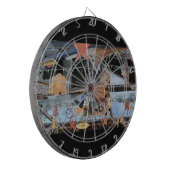 Wintertijd Dartbord (Voorkant Links)