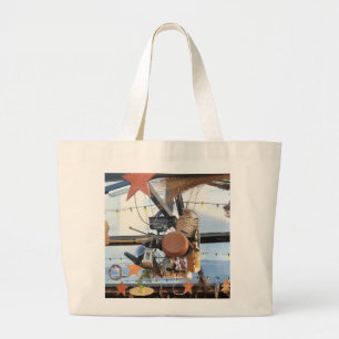 Wintertijd Grote Tote Bag