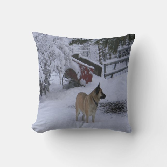 Wintertijd...... Kussen (Voorkant)