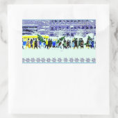 Wintertijd Sticker (Tas)