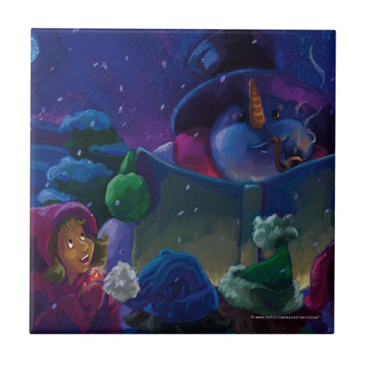 Wintertijdlezen Tegeltje (Voorkant)