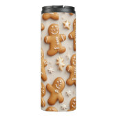 Wintertime Gingerbread Mosaic Thermosbeker (Achterkant)