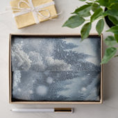 Wintertrein met kerstkrans Decoupage Tissuepapier (Geschenk)