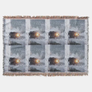 Wintertrein Throw Blanket Deken
