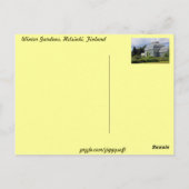 Wintertuin, Helsinki Briefkaart (Achterkant)