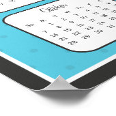 Winteruilen 2012 kalenderposter poster (Hoek)