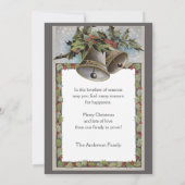  wintervader kerst feestdagenkaart (Achterkant)