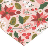 wintervakantie in Poinsettia Korte Tafelloper (Hoek)