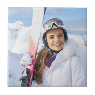 Wintervakantiefoto Tegeltje
