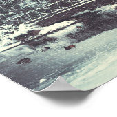 Wintervijver Poster (Hoek)
