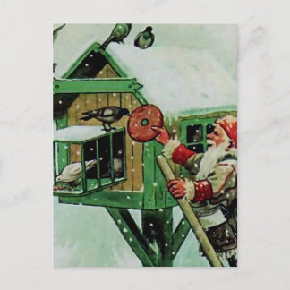 “Wintervoeders” van Jenny Nystrom Briefkaart
