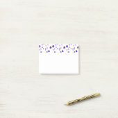 Wintervoetafdrukken Post-it® Notes (Op bureau)