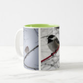 Wintervogels Mok (Voorkant links)