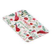 Wintervogels - Warmgewas Magneet (Rechterzijde)