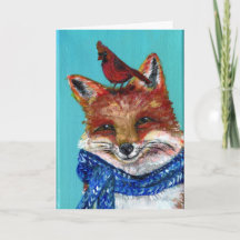 Wintervos met kardinaal!