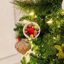 Wintervruchten - keramisch Ornament