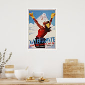  winterwandeling Italiaanse Alpen Poster (Keuken)