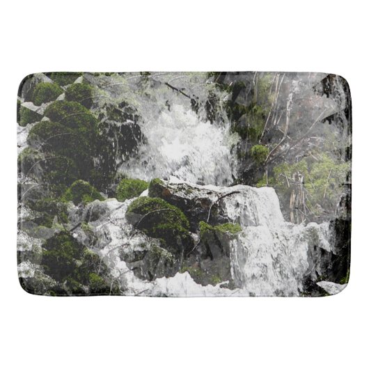 Winterwaterval...... Badmat (Voorkant)