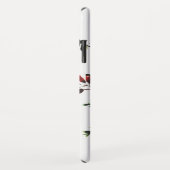 WinterWaterverf Elegant Floral  Monogram Case-Mate iPhone Case (Achterkant/rechts)