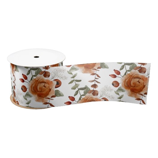 WinterWaterverf Floral Ribbon Lint (Spoel)