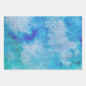 Winterwaterverflauwpapier Inpakpapier Vel (Voorkant)