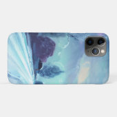 Winterweg bij schemering met kale bomen Case-Mate iPhone case (Achterkant (horizontaal))