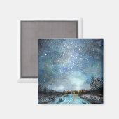Winterweg Magneet (Voorkant / Achterkant)
