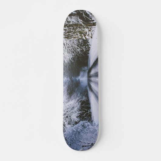 winterweg skateboard (Voorkant)