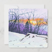 WinterWenskaart Kaart (Voorkant)