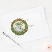 Winterwijsheid van/naar vakantie stickers (Envelop)