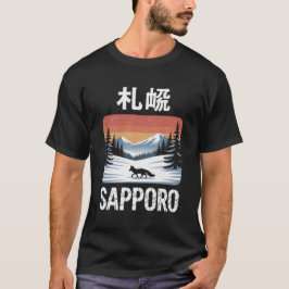 Winterwolf van Sapporo T-shirt