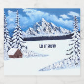 winterwonder bier etiket (Enkel label)