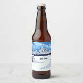 winterwonder bier etiket (Voorkant)