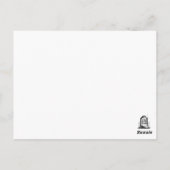 Winterwonderland Briefkaart (Achterkant)