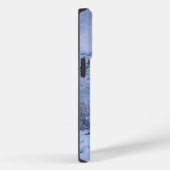 Winterwonderland, mist, sparrenbos en berg Case-Mate iPhone case (Achterkant / Rechts)