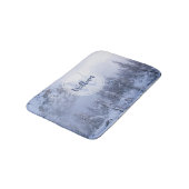 Winterwonderland sneeuwmoesson badmat (Gekanteld)