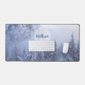 Winterwonderland sneeuwmoesson bureaumat (Keyboard & Muis)