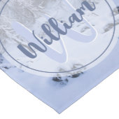 Winterwonderland sneeuwmoesson korte tafelloper (Hoek)