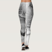 "Winterwood" B&W Leggings (Achterkant)