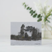 Wintery Countryside Briefkaart (Staand voorkant)
