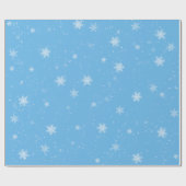 Wintery Snowfall Cadeaupapier (Vlak)