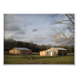 winterzon foto afdruk