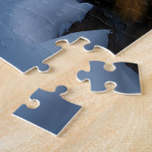 Winterzon in de woestijn legpuzzel (Zijkant)