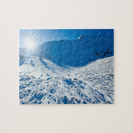 Winterzon Legpuzzel (Horizontaal)